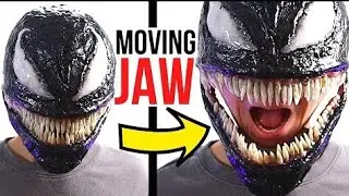 Маска -Венома (Venom mask) Как сделать  маску Венома в ручную.