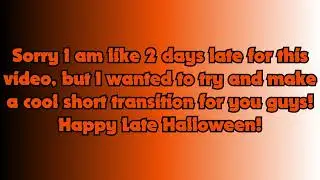 Halloween Transition SMALL CLIP