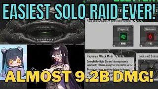 【ENG】Easiest Solo Raid in NIKKE! (Gluttony Boss Raid)