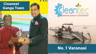 Varanasi wins Cleanest Ganga town in Swacha Sarvekshan 2024, Cleantec's machines play a vital role.