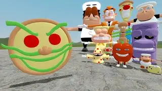 Pizzaface VS Pizza Tower Bosses & Characters in Garry's Mod!