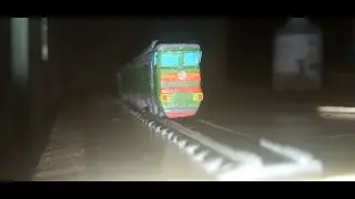 Тепловоз 2ТЭ116 из пластилина