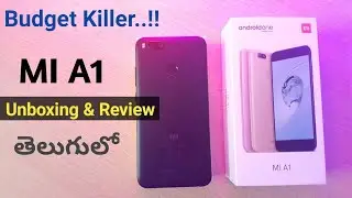 Xiaomi MiA1 Unboxing & Overview in Telugu