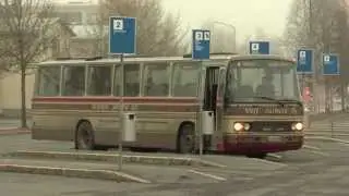 Linja-autossa on hauska matkustaa