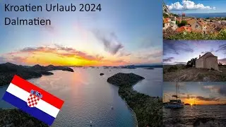 Kroatien Urlaub 2024 - Dalmatien / Trogir / Omis / Insel Zut - 4K