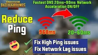 🔥Fix high ping problem in pubg mobile lite 100 %. How can we solve it.