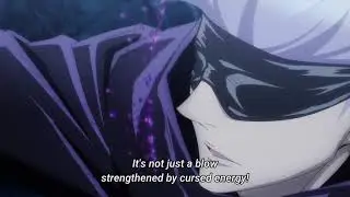 Satoru gojo says mada mada