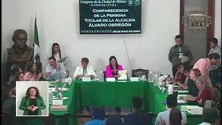 #EnVivo | Comparecencia de la alcaldesa en Álvaro Obregón, Lía Limón García, 08 de mayo 2023.