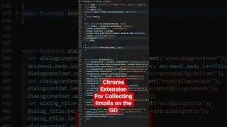 Chrome extension scraper for any email on any website 