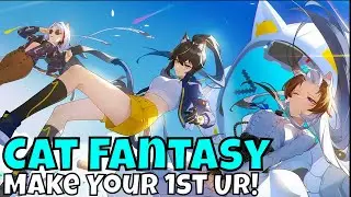 Cat Fantasy - Make Your 1st UR Easy/50 Summons Spam