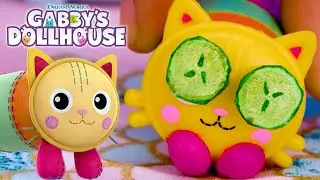 Everyone's Favorite COZY Moments with PillowCat! 😻 | GABBY'S DOLLHOUSE TOYPLAY ADVENTURES