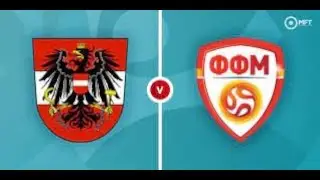 Áustria vs Macedónia EURO 2020