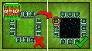 How to Make END PORTAL in Crafting and Building || Crafting and Building End Portal