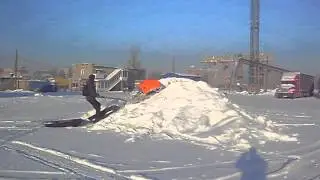 Буксировщик Барс Следопыт М на холме