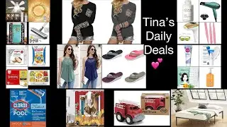 Part 1- Amazon deals with today’s discount codes | Pool Shock | Women’s Tops & Sandals | 08/13/24 💕