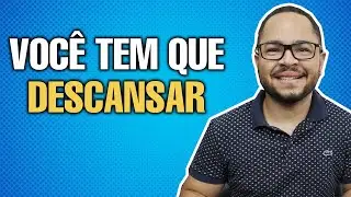Estude muito, mas descanse também: como me preparava para concursos