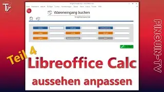 #libreoffice  Calc - optisch anpassen     #linux