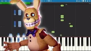 CG5 - Wonderland (Into The Pit) - Piano Tutorial FNAF Song