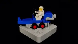 Lego Classic Space Rover MOC // Minifigure Habitat Monday Ep. 7 #short