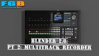 Blender 2.8: multi track recorder pt2