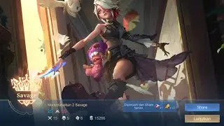 Akibat popol mau mencuri turet | Melissa bantai + gendong semua sampai SAVAGE!!! #mobilelegends