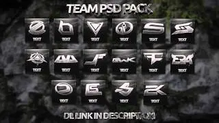 Team PSD Pack! FaZe, Obey, Dare, eRa etc. + MERRY CHRISTMAS!