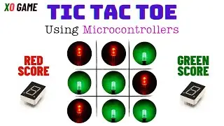 Tic Tac Toe Game Using Microcontrollers.