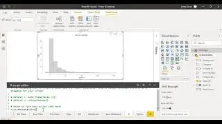 R scripting in Power BI