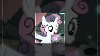 Most iconic pony 🍬 #mylittlepony #mlp #sweetiebelle