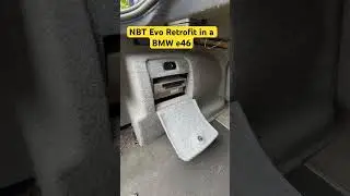 NBT EVO Retrofit for my BMW e46 TEASER #bmw #carplay #bmwretrofit #e46 #e46fanatics #nbt #cartok