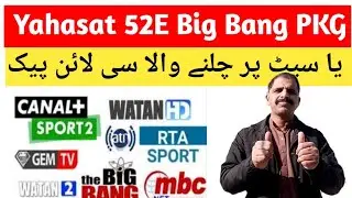 Yahasat 52E KU Big Bang PKG Latest Update 2024