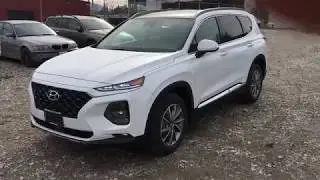 The All New 2019 Hyundai Santa Fe Luxury 2.0L Turbo - In Depth Review & Walk Around