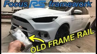 Replacing frame rails on a ford focus RS