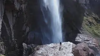 Mucug waterfall in Azerbaijan