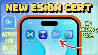 UPDATED! Esign iOS 2025 : Install IPA Files on iPhone/iPad Using Esign NO PC