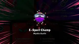 *NEW* E-SPORTS SKIN IN ZOMBSROYALE.IO