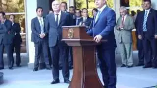 Dışişleri Bakanlığı'nda devir teslim, Sn Bakanımız Çavuşoğlu'nun konuşmasından bir bölüm