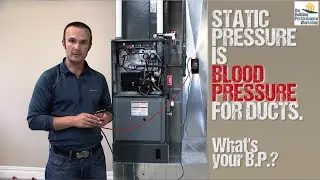 Static Pressure Testing and Mapping Demonstration: Home HVAC Duct Performance