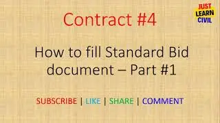[CONTRACT #4] How to Fill up Standard bid document (SBD) up to 2 crore| PPMO | Tender notice | BDS