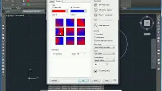 22 GRADIENT COMMAND AUTOCAD, GRADIENT TOOL AUTOCAD, GRADIENT DIALOG BOX AUTOCAD,