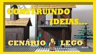 Construindo ideias - Cenário para Lego (de papelão)