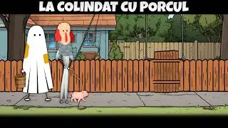 DE HALLOWEEN ÎN SAT CU PORCUL ȘI NEA OCHILĂ