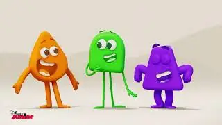 (FALSO) Bloques de Colores en Disney Junior Brasil