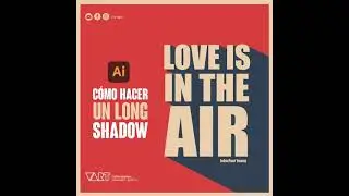 cómo hacer un long shadow #shorts #illustrator
