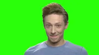 cute handsome teenage caucasian boy portrait green screen hromakey background for keying