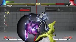 SFV - Urien whiffed fireball mixup (Nemo version)