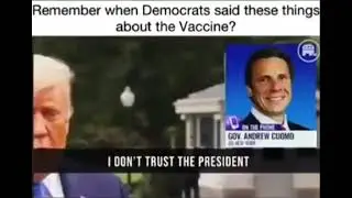 Democrats Reverse Course On Vaccines... Because Trump