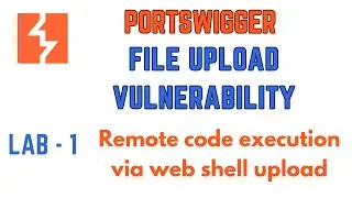 File Upload Vulnerability | Lab - 1 | PortSwigger | [ Hindi ]