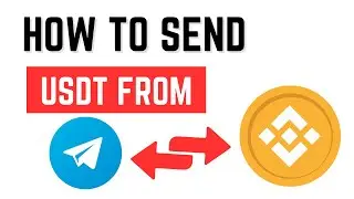 how to send USDT from telegram to binance