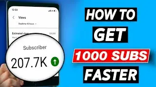 How to get first 1000 subscribers on youtube in 2021 # YouTubeSEO